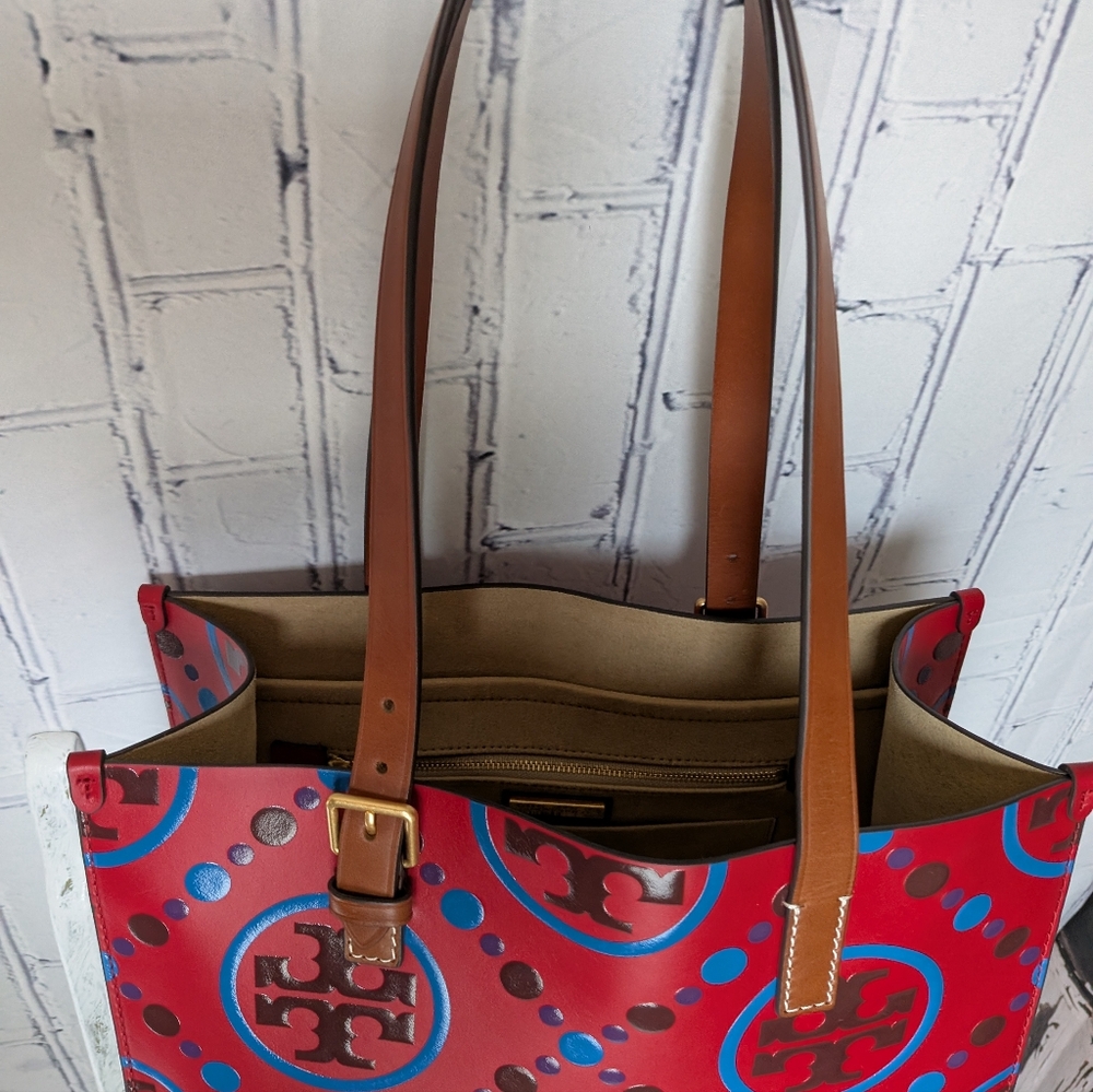 Tory Burch Monogram Handbag - Picture 13 of 16